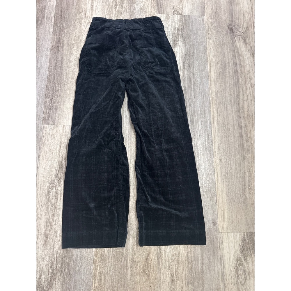 Maeve Black Plaid Wide-Leg Pants - Picture 4 of 10